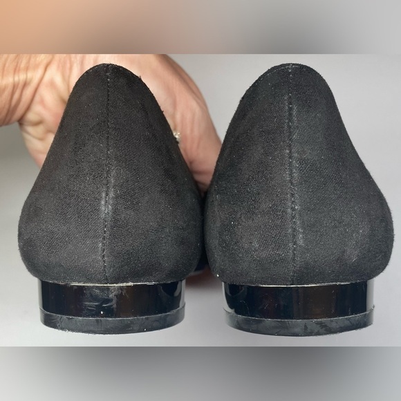 Coach and Four Black Flats - Picture 7 of 8